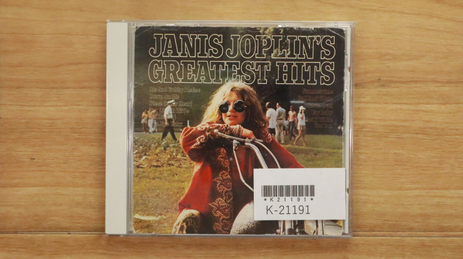 国内盤CD☆ジャニス・ジョプリン/Janis Lyn Joplin□ グレイ