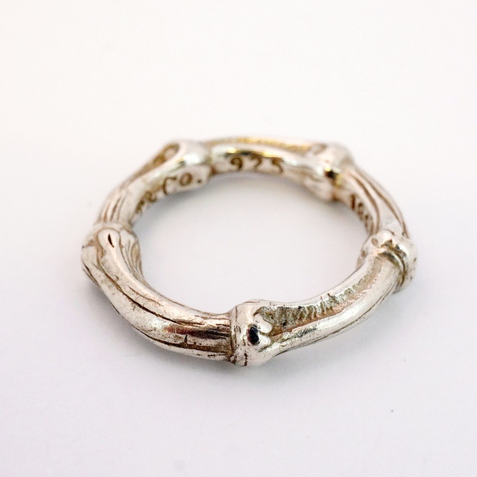 TIFFANY ティファニー バンブーリング 指輪 #９ シルバー925 楽天市場】ティファニー バンブーリング・指輪/Sv925-5.1g/9号/#49