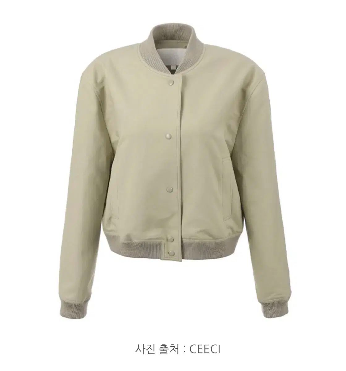 CC ceeci ブルゾン ジャケット ベージュ SALTI ジユンミショッピングモール