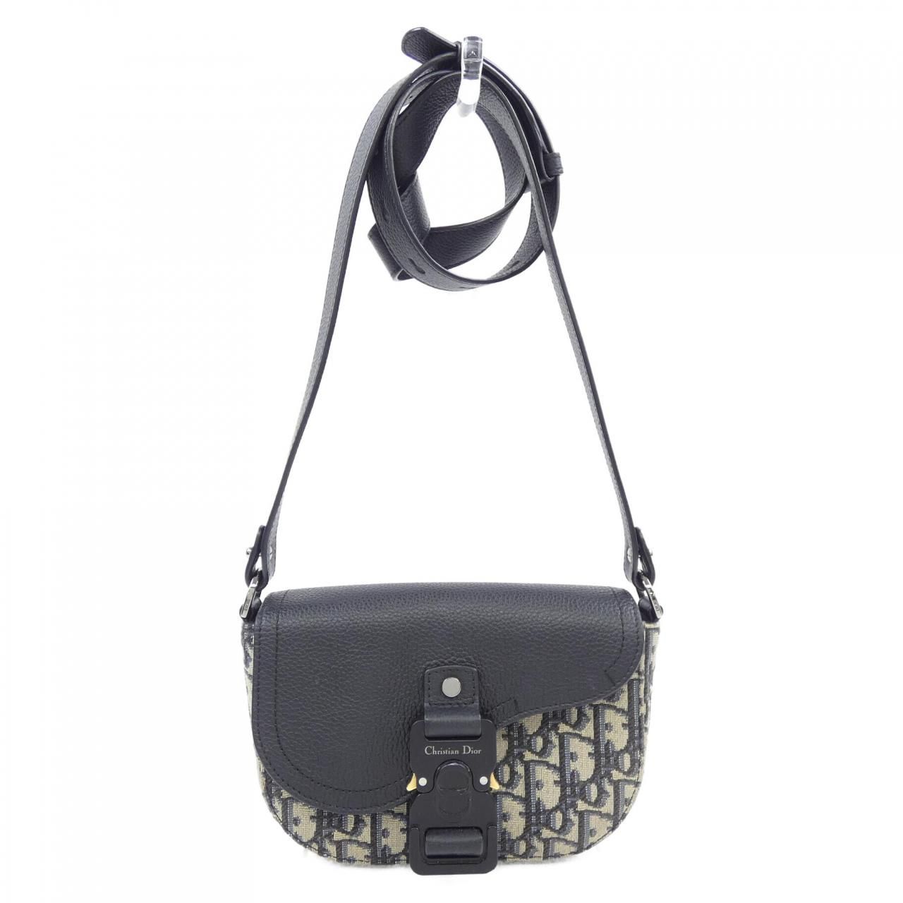 ディオール DIOR フラップ付きメッセンジャーバックミニ オブリークジャカード 2ADCA435YKS BAG