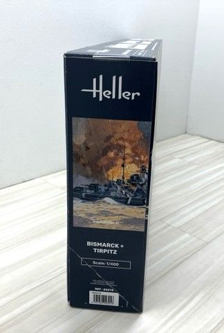 柔らかい エレール 1|400 WW.II ドイツ軍 戦艦ビスマルク - テルピッツ 2艦セット 未開封 F5509-007 116 生産終了品