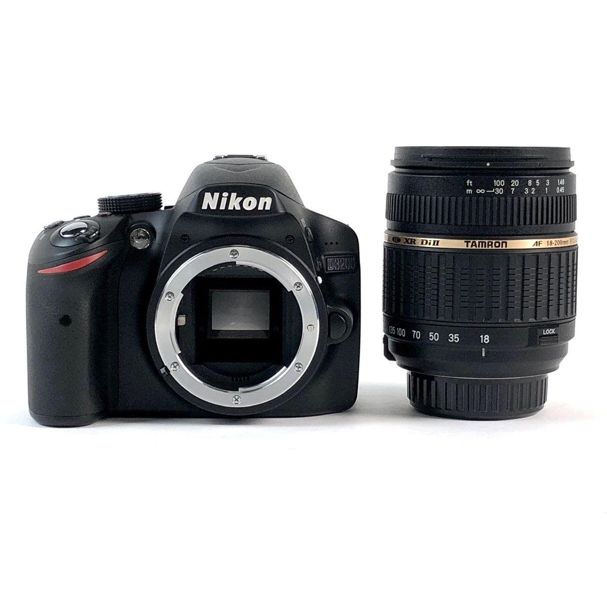 ニコン Nikon D3200 ＋ AF 18-200mmF3.5-6.3XR Di II LD ASPH Macro (Fマウント用) デジタル 一眼レフカメラ 【中古】 ニコン Nikon D3200 ＋ AF 18-200mmF3.5-6.3XR Di II LD ASPH