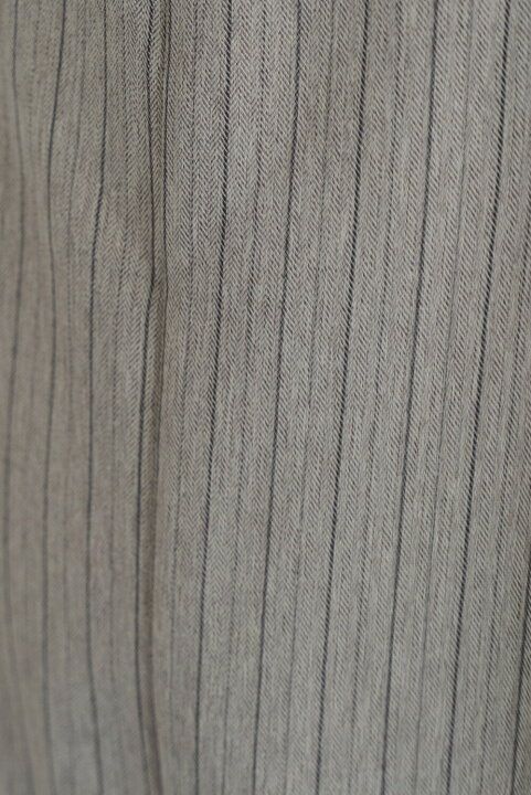 ヘリンボーンストライプサス付パンツ