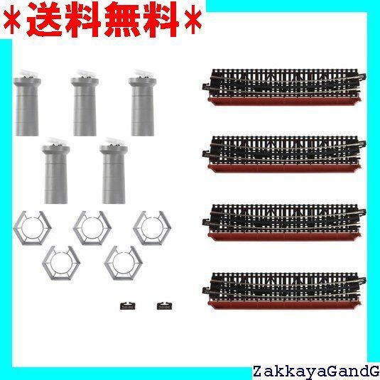 (未使用･未開封品)　KATO Nゲージ カーブ鉄橋セットR481-60° 非電化 ・ 朱 20-824 鉄道模型用品 wyeba8q カトー KATO カーブ鉄橋セットR481-60°（非電化・朱） 20-824 N