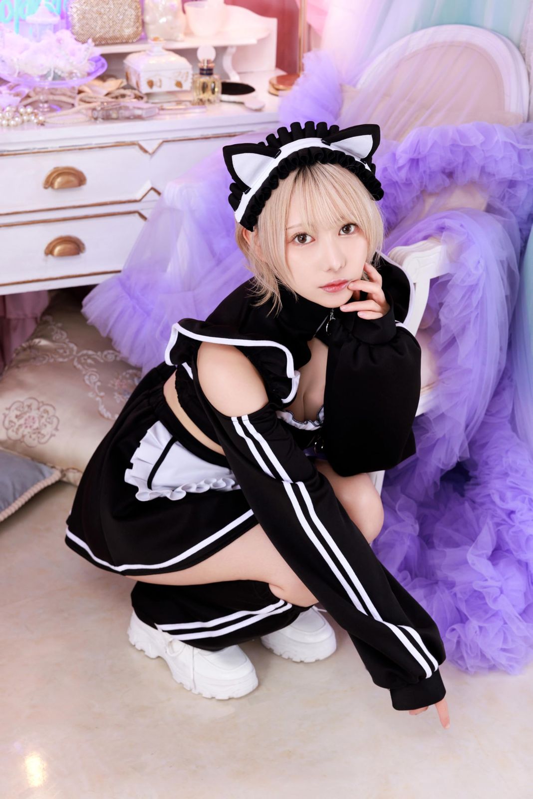 SugarWhip 猫耳ジャージメイド