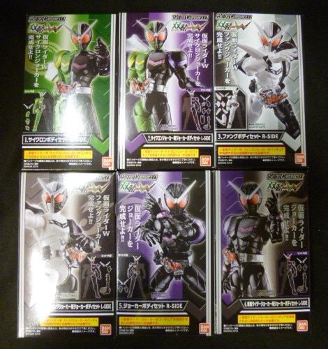 バンダイ 双動 仮面ライダーW SO-DO CHRONICLE 仮面ライダーW 全6種セット 双動 仮面ライダーW SO-DO CHRONICLE