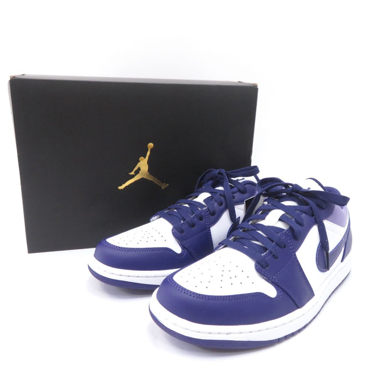 未使用タグ付 箱有 NIKE ナイキ エアジョーダン１ ロー スニーカー エアジョーダン1 ロー 緑 黒 白 29cm 箱付き - メルカリ