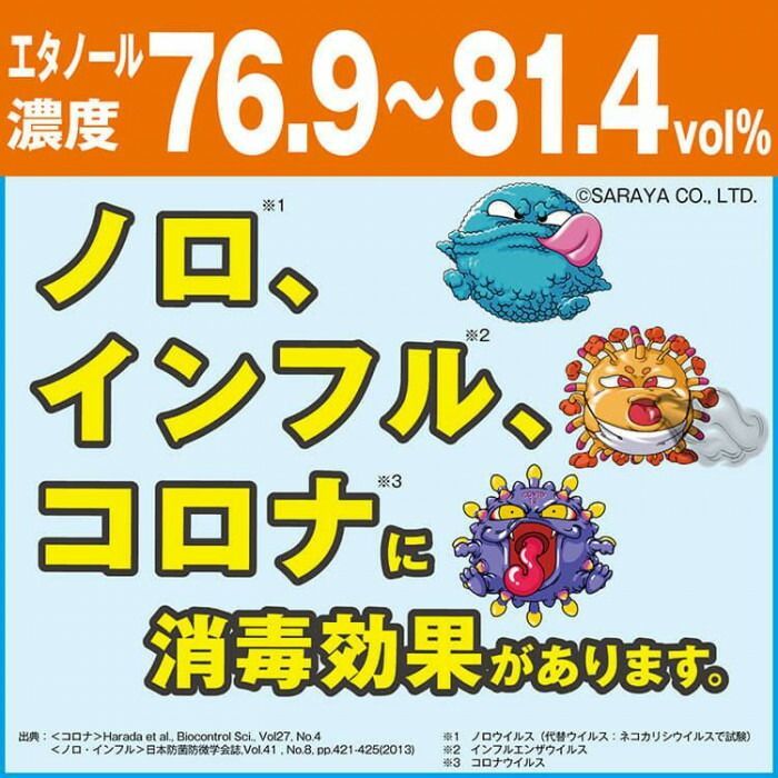 サラヤ 速乾性手指消毒