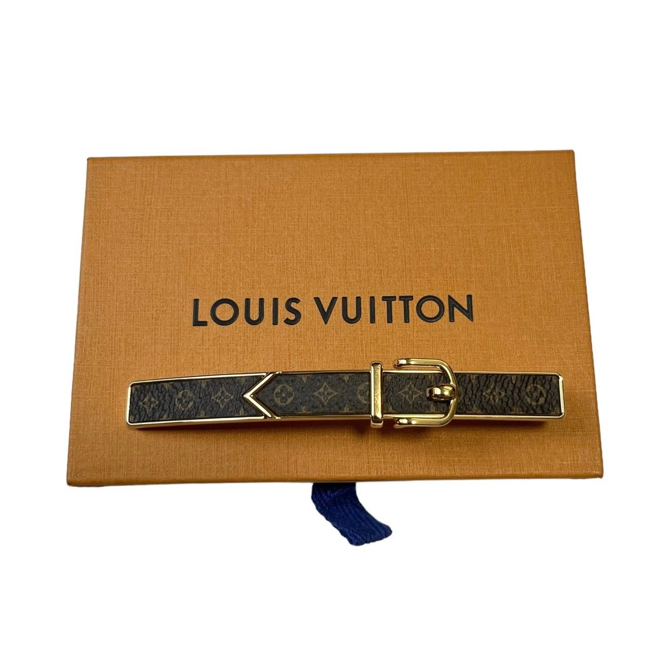 LOUIS VUITTON ルイヴィトン バレッタ ループ ヘアクリップ モノグラム 髪留め M00566 AK0271