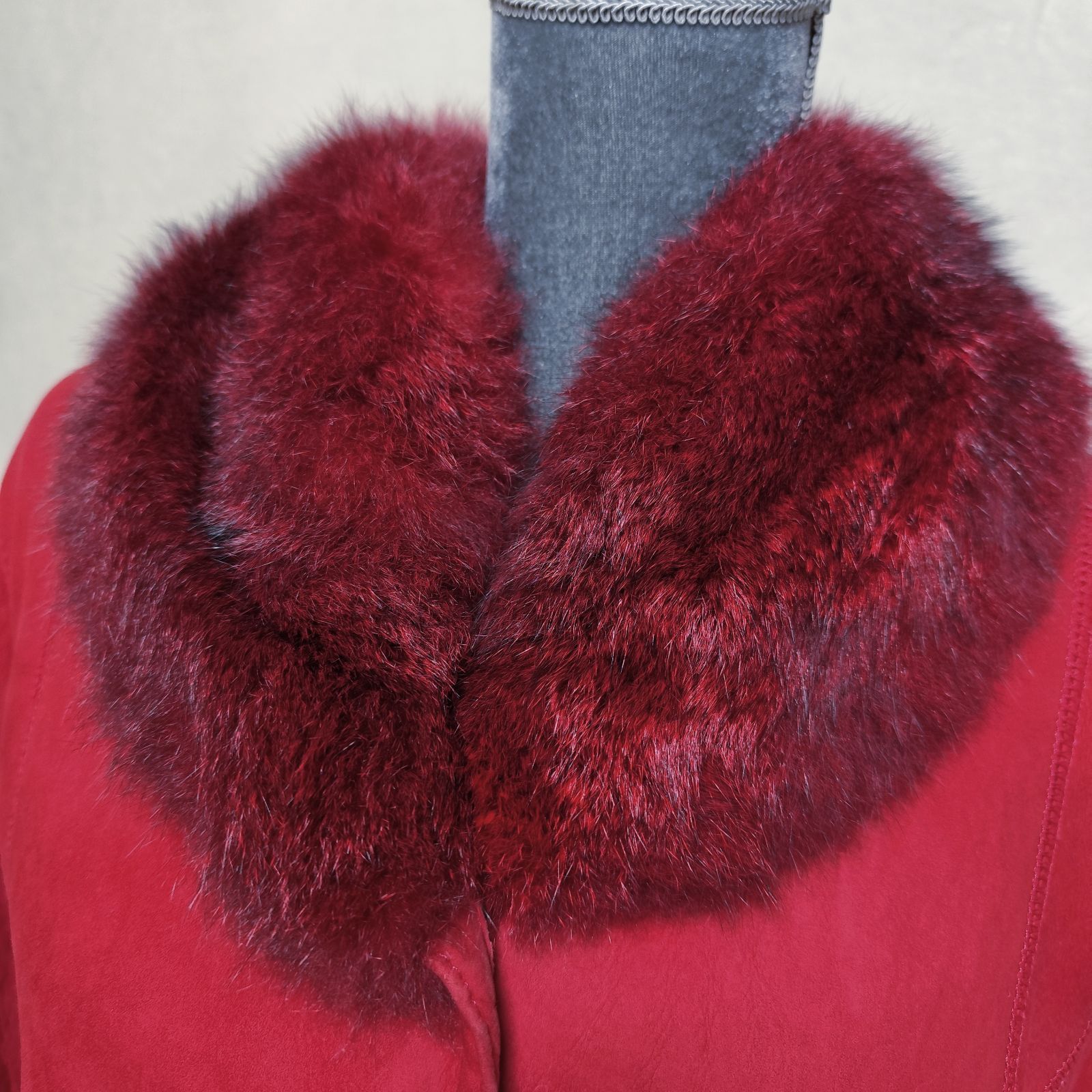 最高級ムートンコート BONZ☆ボンズ ラムスキン100％ 羊皮100％ コート