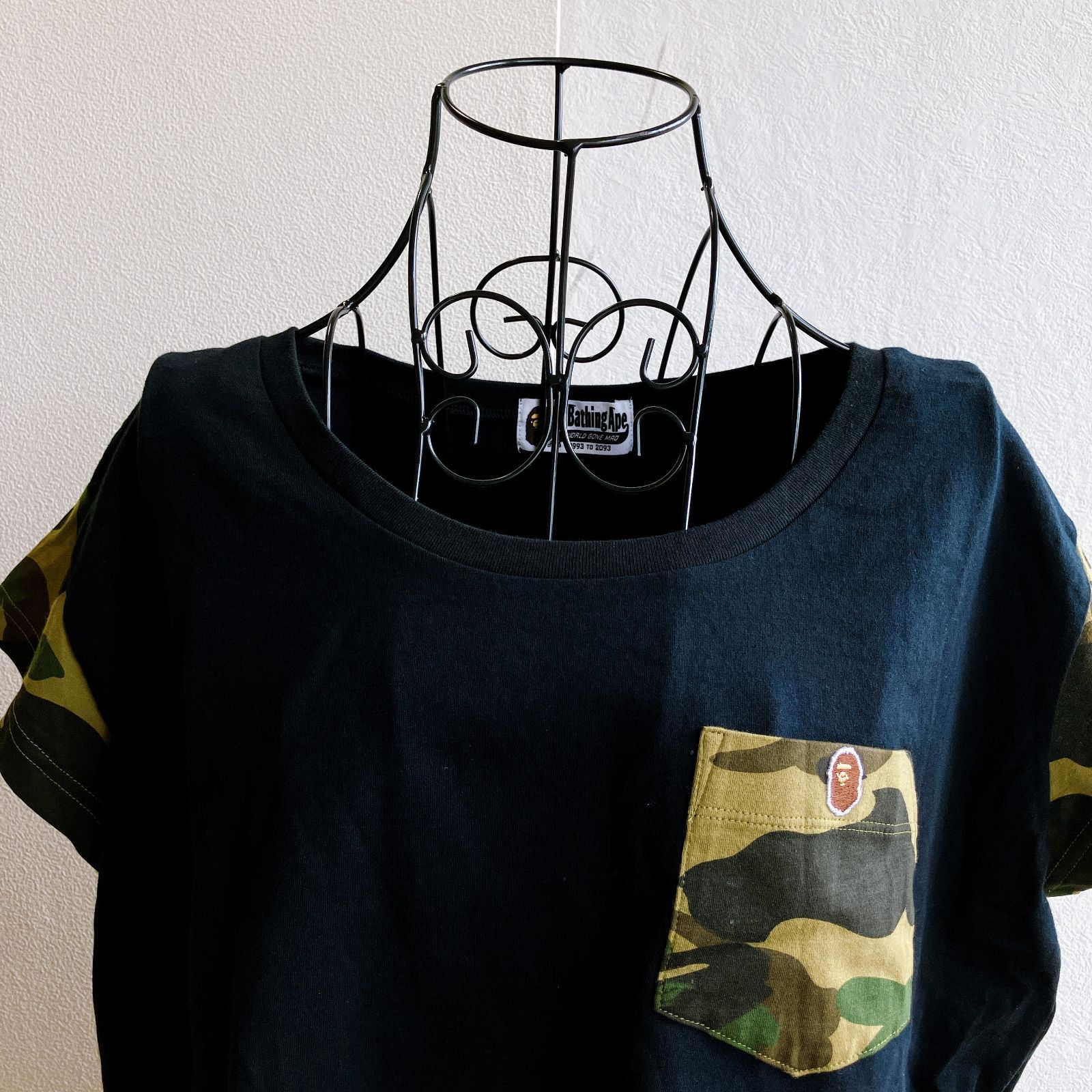 アベイシングエイプ A Bathing Ape エイプ Tシャツ 迷彩柄 カモフラ柄