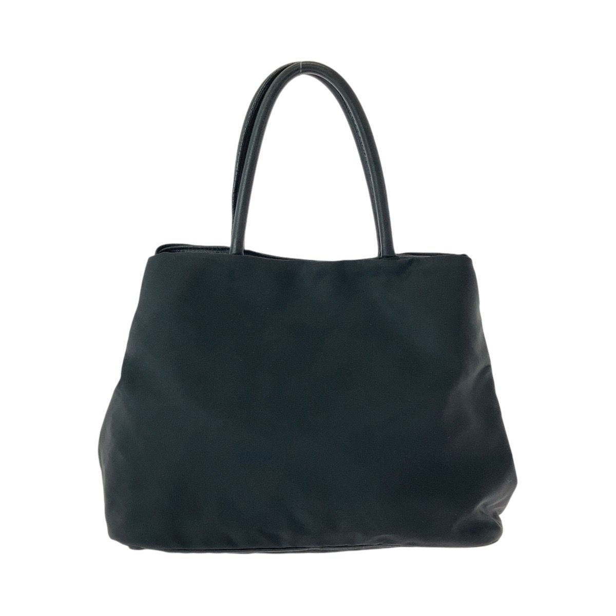 PRADA プラダナイロントートバッグプレートレザー