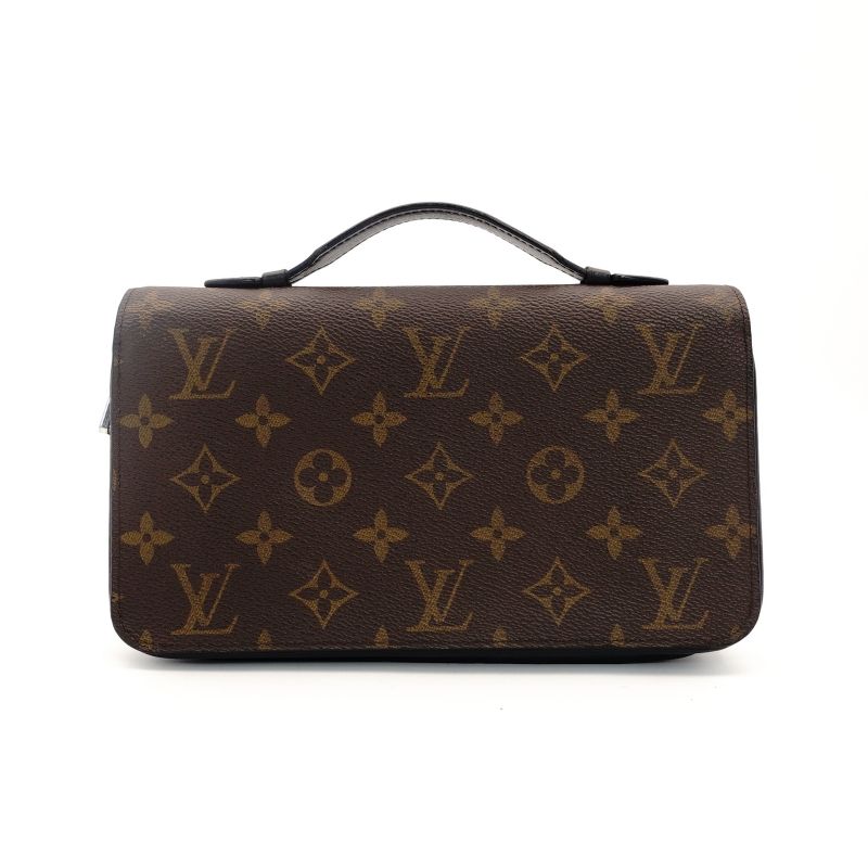 ルイヴィトン LOUIS VUITTON 長財布 メンズ モノグラム マカサー ジッピーXL M61506 7-4-427