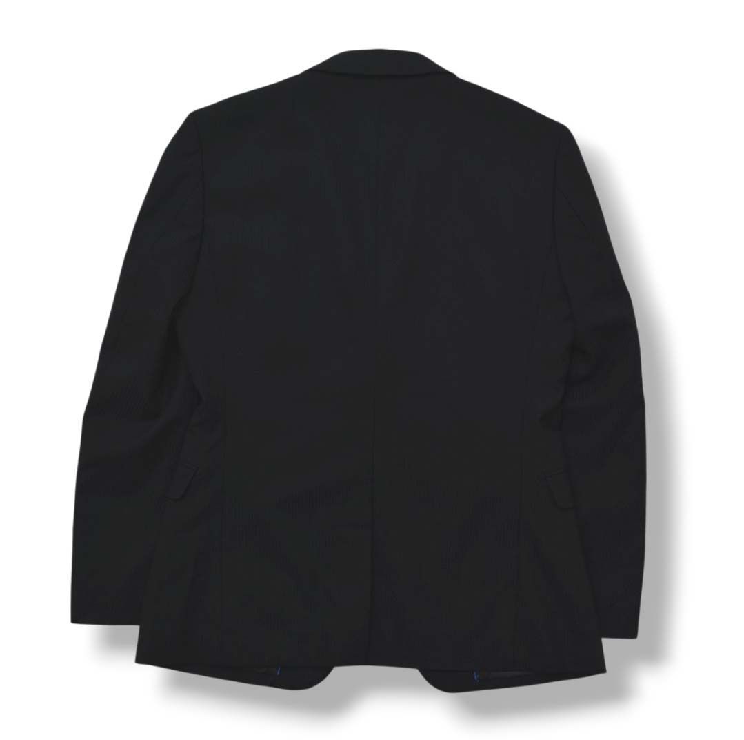 ビームスハート スーツ セットアップ シャドーストライプ ネイビー 46 M位