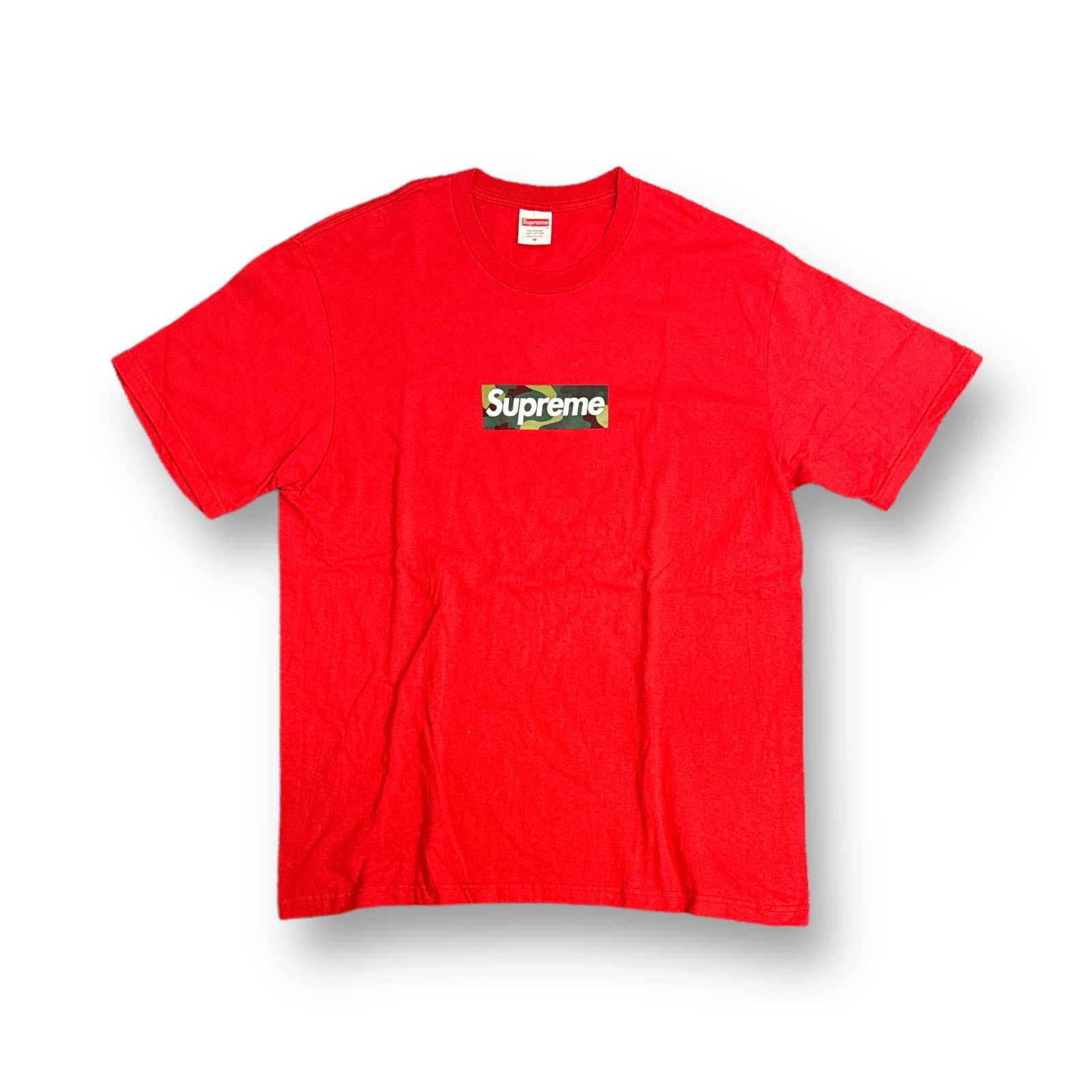Supreme 23AW Box Logo Tee 迷彩 カモフラージュ ボックスロゴ クルー 