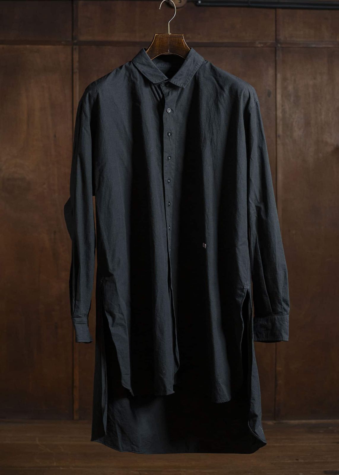 ★美品★KLASICA 長袖シャツ KLASICA クラシカ COTTON LONG SHIRT BLACK 長袖シ - メルカリ