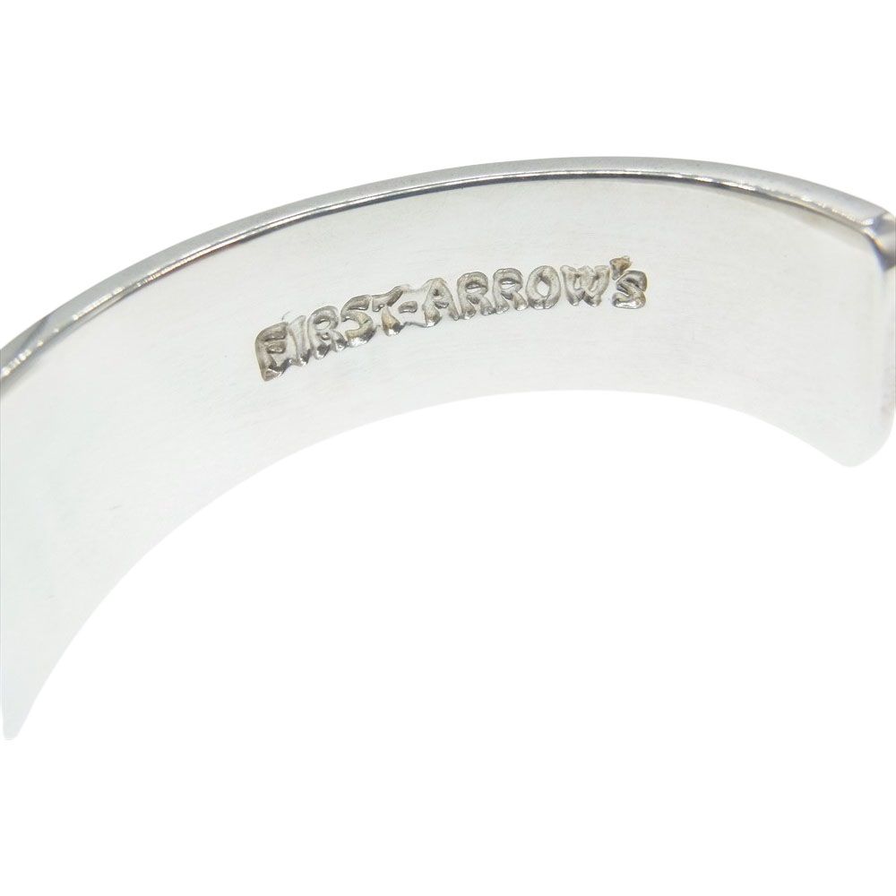 FIRST ARROW's ファーストアローズ バングル K18付き 平打ち