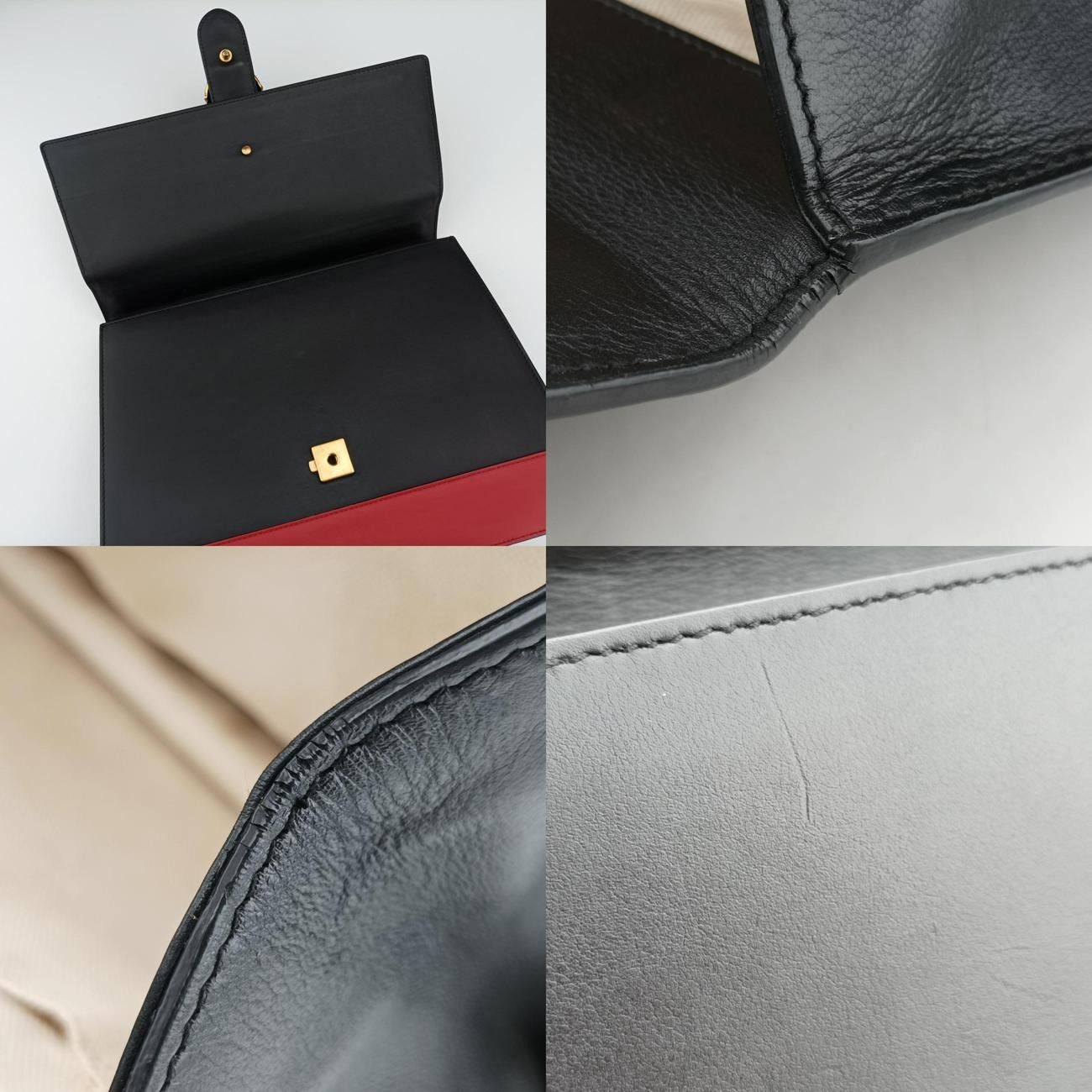 グッチGucciディオニュソスブラック×グリーン×レッドレザー421999E019267976 DECORATOM_COM_BR