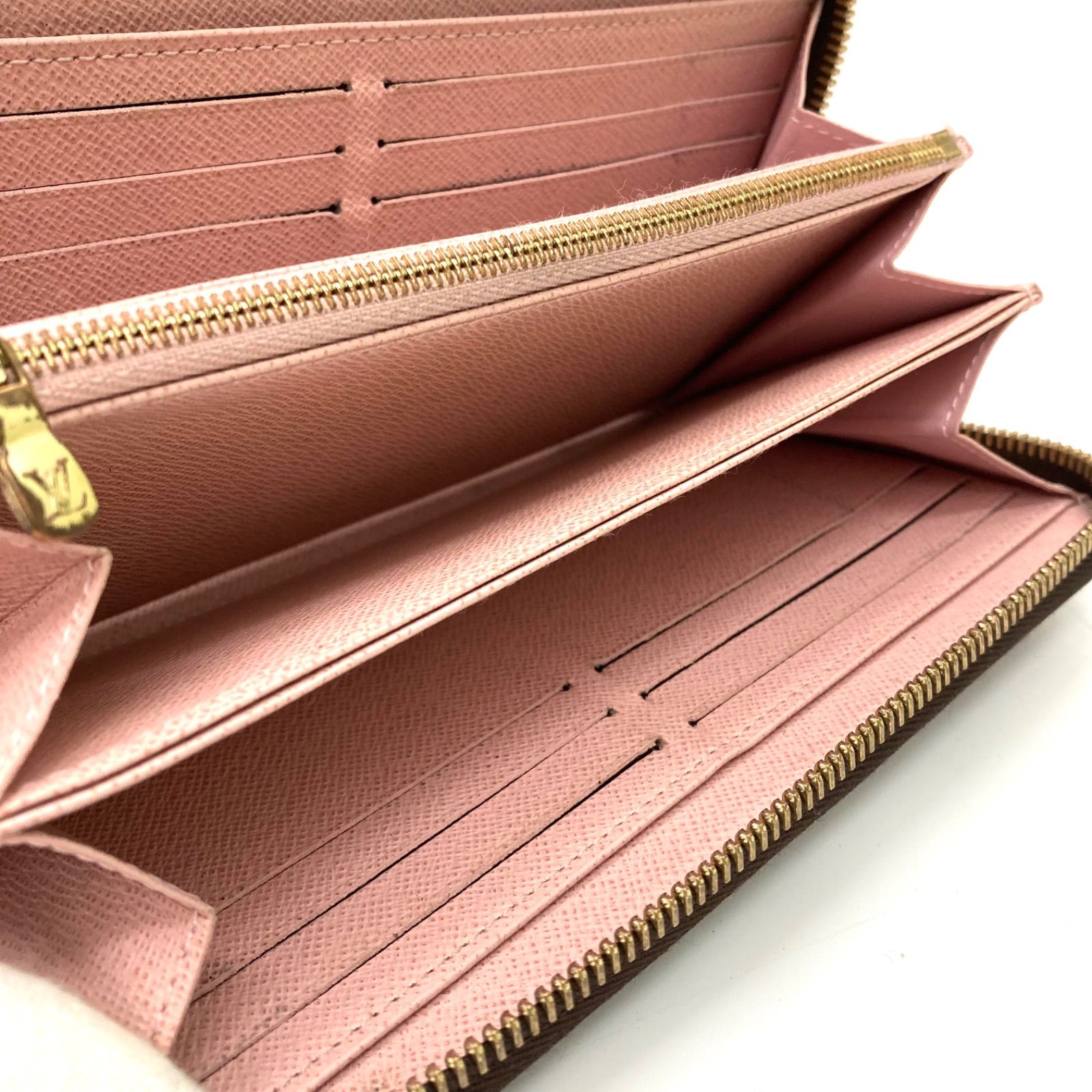 美品ルイヴィトン ダミエ エベヌ ファッション ジッピーウォレット