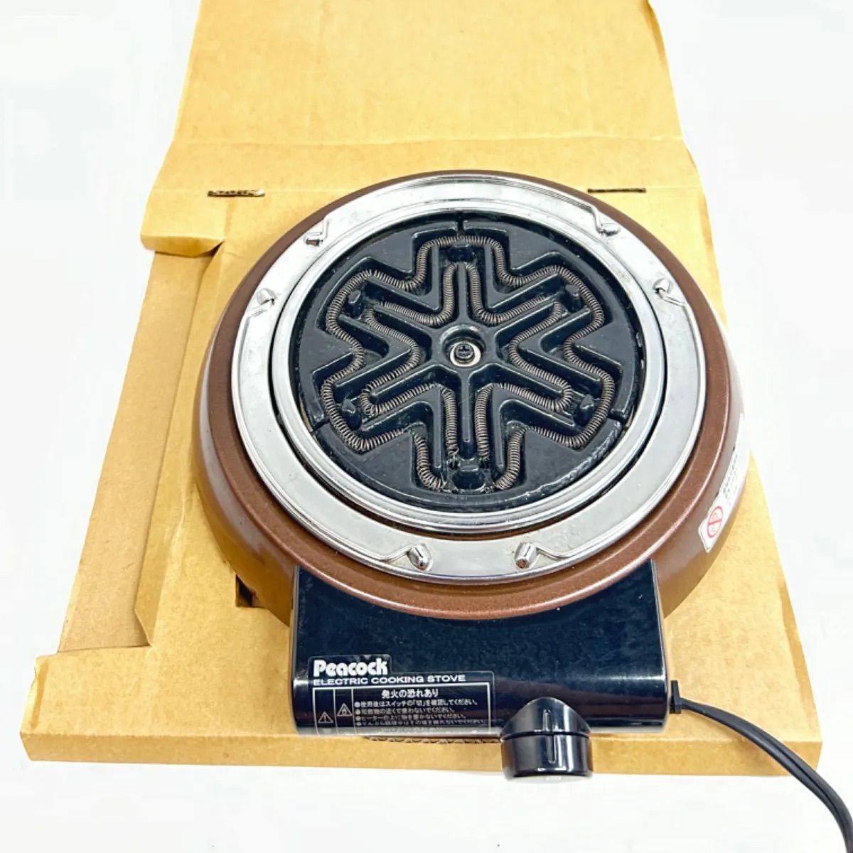 電気コンロ　ピーコック魔法瓶VCA-500 電気コンロ ピーコック魔法瓶VCA-500