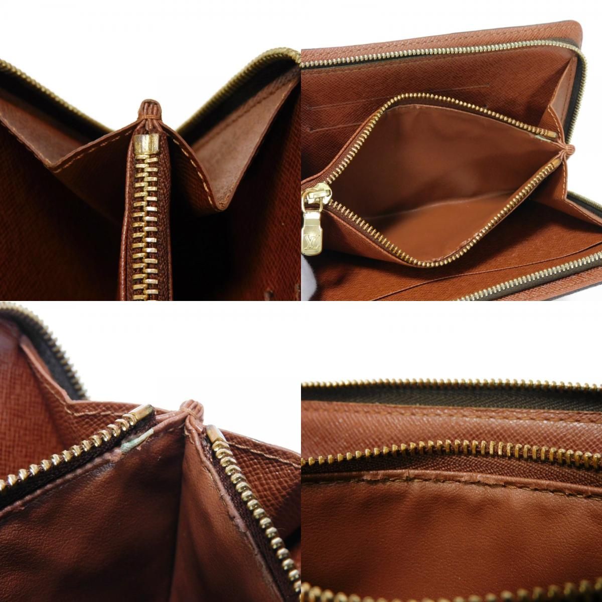 ルイヴィトン 長財布 モノグラム ポルト モネ ジップ ラウンド  