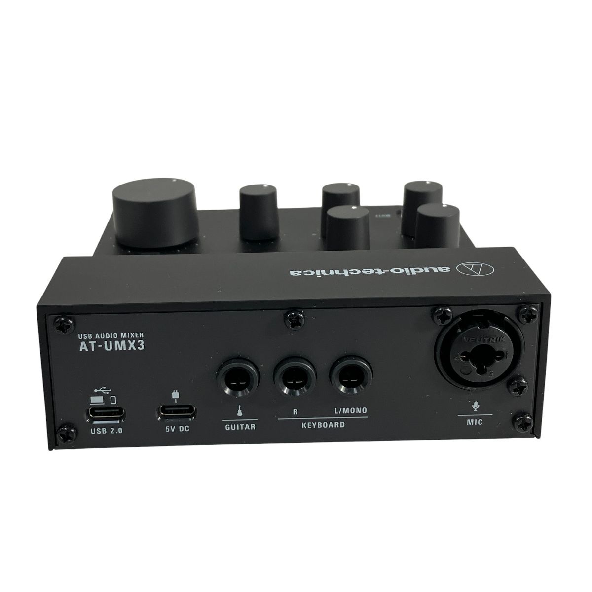 【開封済・未使用品】オーディオテクニカ AT-UMX3 USBオーディオミキサー AUDIO-TECHNICA オーディオテクニカ AT-UMX3 ライブ配信向け USB
