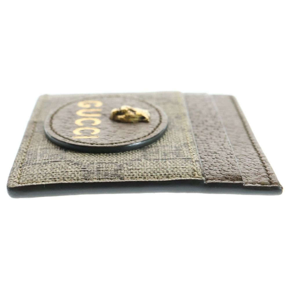 GUCCI (グッチ) タイガーヘッド GGスプリーム PVC カードケース