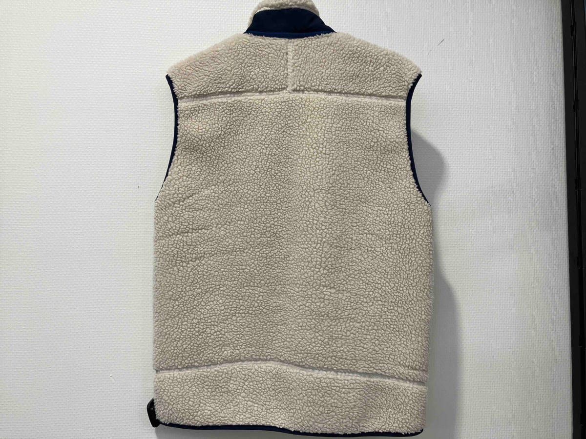 patagonia M フリースベスト ベージュ patagonia フリースベスト ベージュ/ブラウン - メルカリ