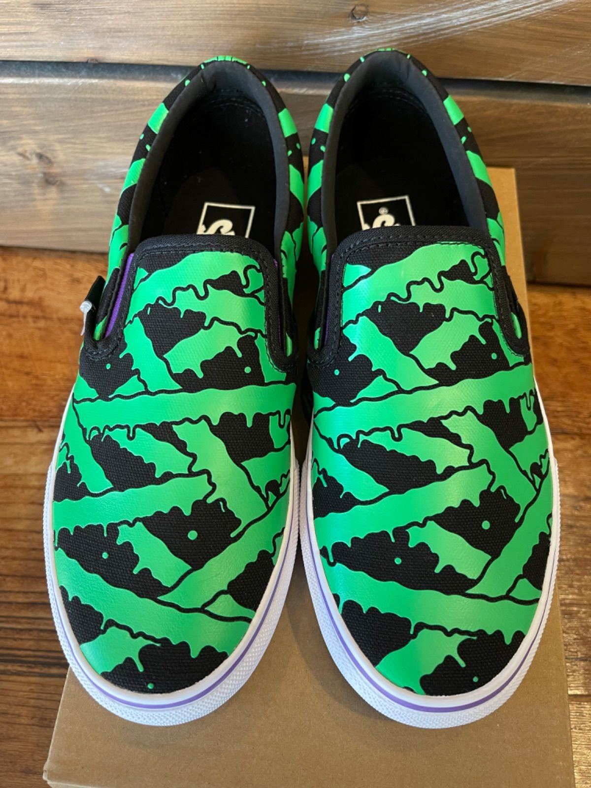 VANS x MxMxM “MAGICAL MOSH SLIP-ON”27cm - ポリッシュドスカンク