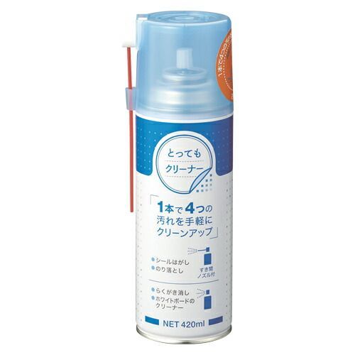 （まとめ） テープはがし デビカ とってもクリーナー 523020 4904901523209 ●容量：４２０ｍｌ●仕様：特大サイズ 1本【×24セット】