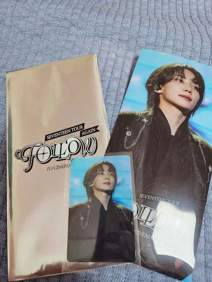 【雷市場（ポンジャン）商品韓国直送】 SEVENTEEN(セブンティーン・セブチ) ジョンハン(JEONGHAN) FOLLOW TO SEOUL もう一度 二 シネマ グッズ