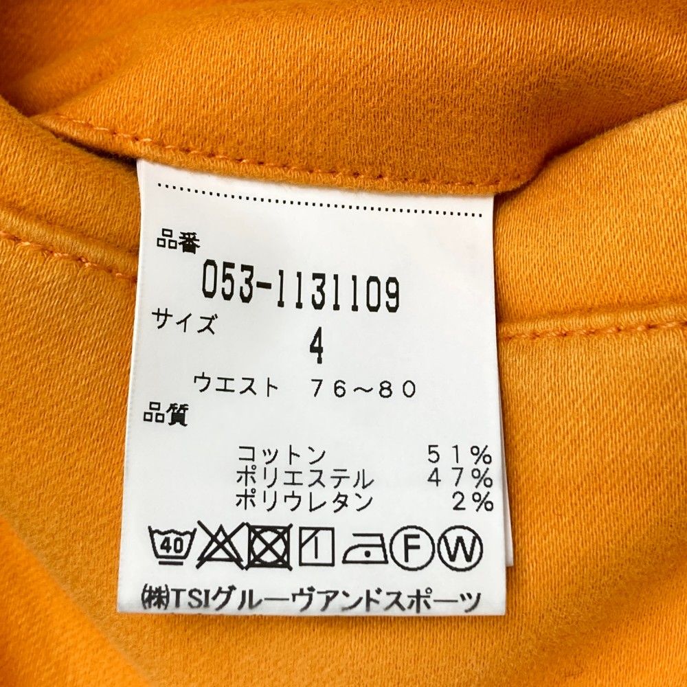 サイズ：4 PEARLY GATES パーリーゲイツ ストレッチパンツ 販売済み