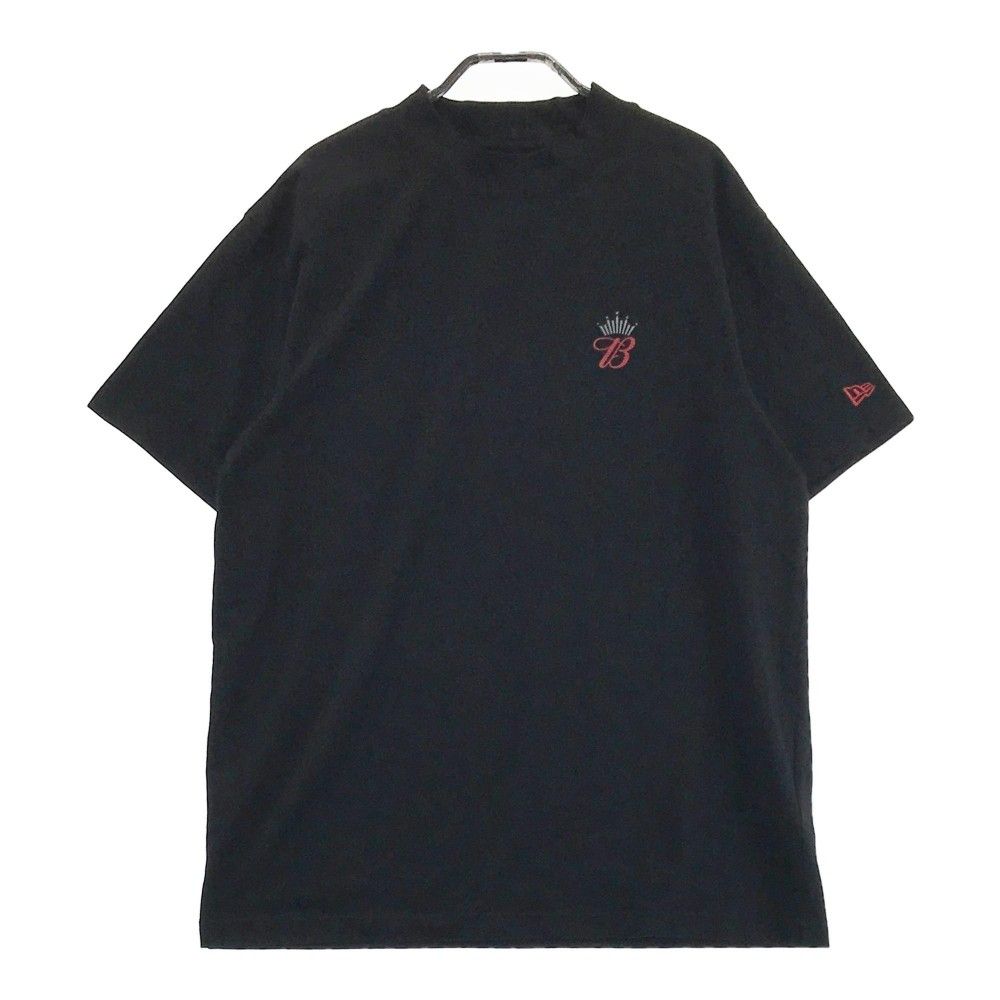NEW ERA ニューエラ ×Budweiser モックネック 半袖Tシャツ  ブラック系 XL [240101309084] メンズ