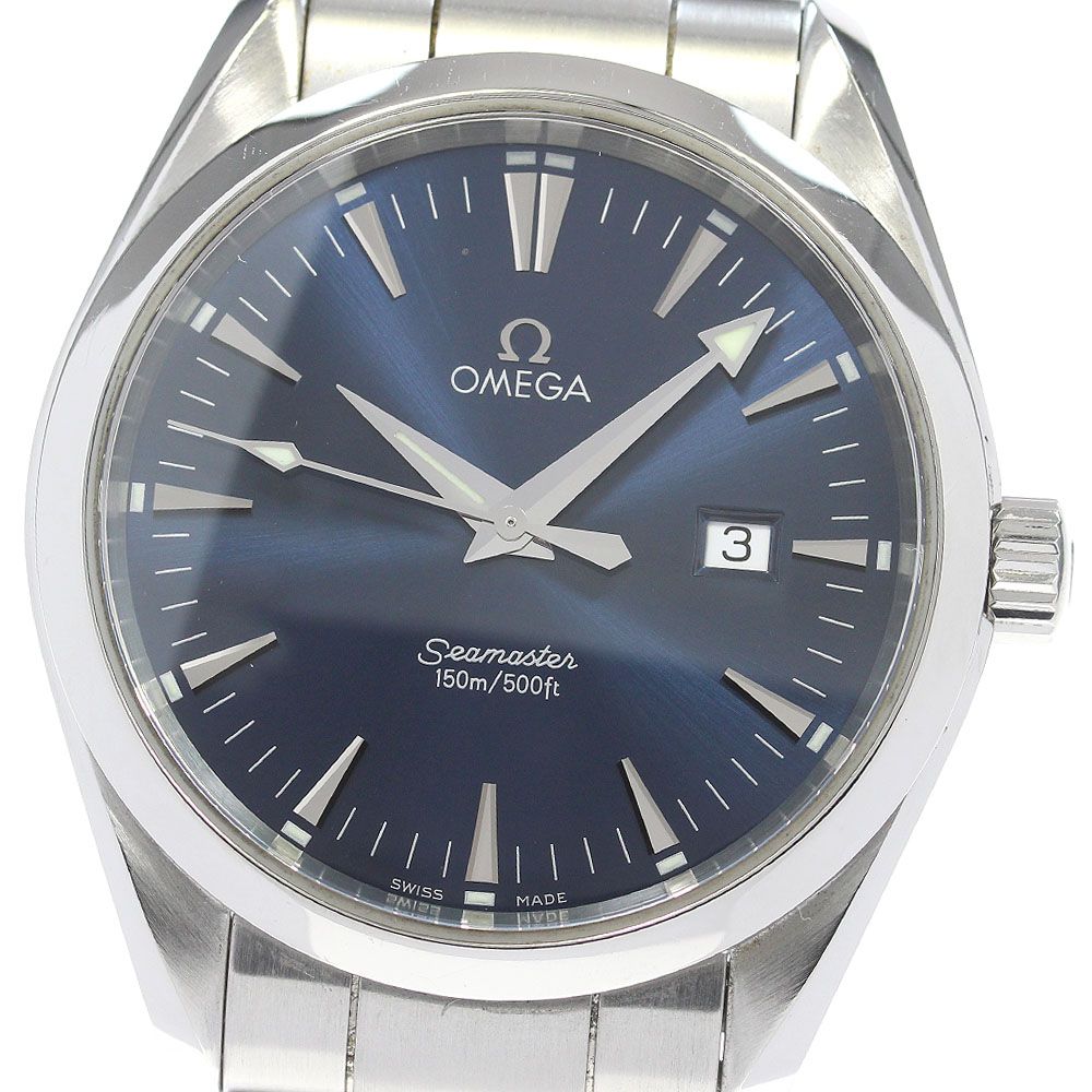オメガ OMEGA 2517.80 シーマスター アクアテラ デイト クォーツ メンズ_843845
