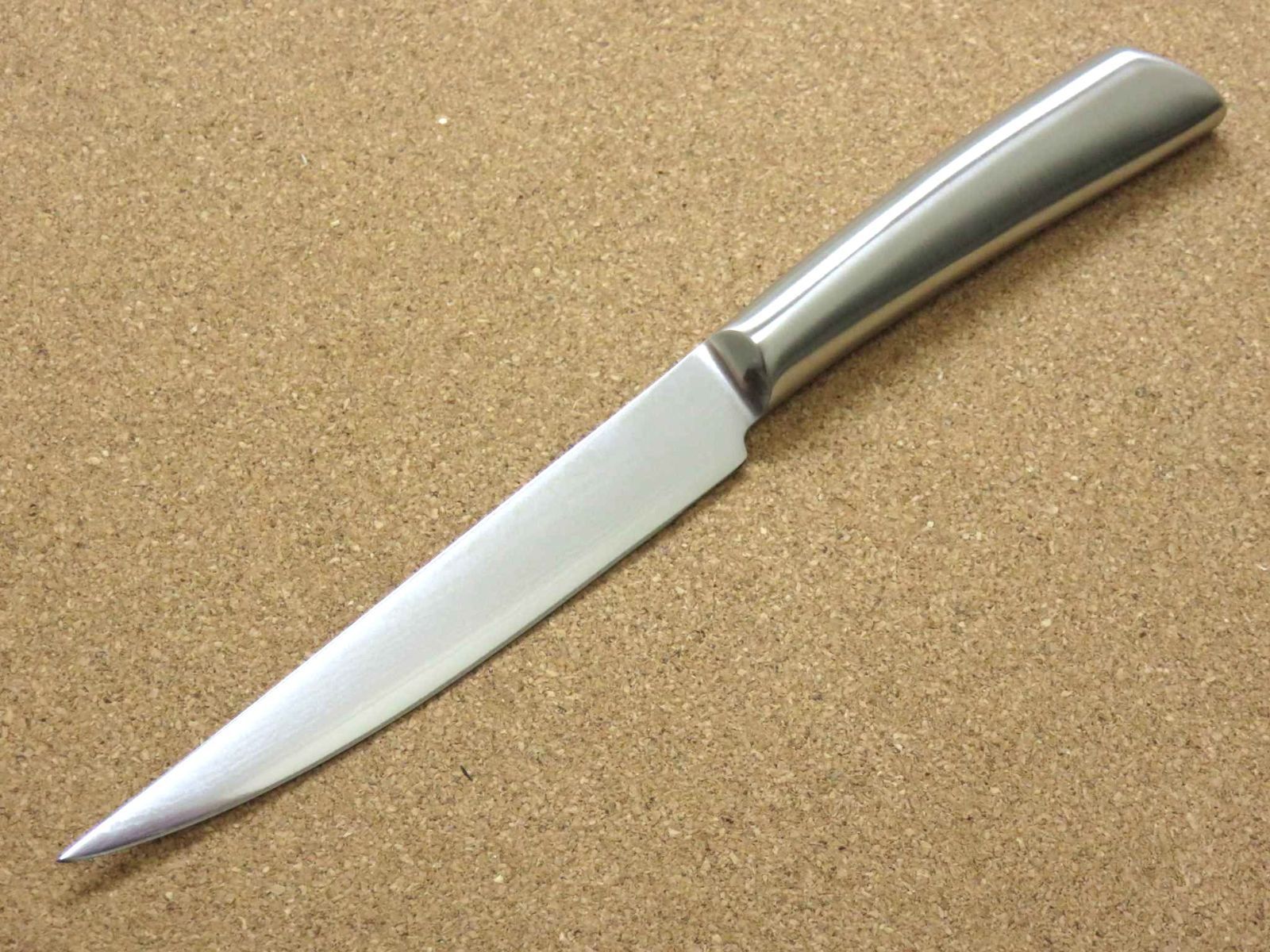 ステーキナイフ 120mm 濃州正宗作 関の刃物 ダマスカス 69層 両刃 日本 ステーキナイフ 12cm (120mm) 濃州正宗作 関の刃物 ダマスカス鋼 69層
