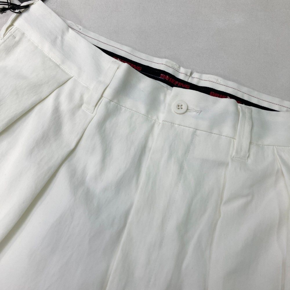 サイズ:L BRIEFING GOLF ブリーフィング ロングパンツ ホワイト サイズ:L BRIEFING GOLF ブリーフィング ロングパンツ ホワイト