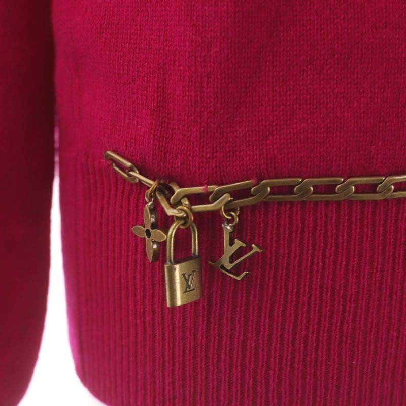 ルイヴィトン LOUIS VUITTON Vネック ニット カシミア チェーン ルイヴィトン LOUIS VUITTON Vネック ニット カシミア チェーン