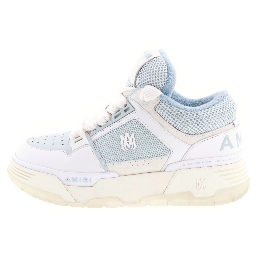 AMIRI (アミリ) MA-1 Sneaker in Ice サイドロゴ ローカットスニーカーUS38/25cm AWFOSR1050-486 -  メルカリ