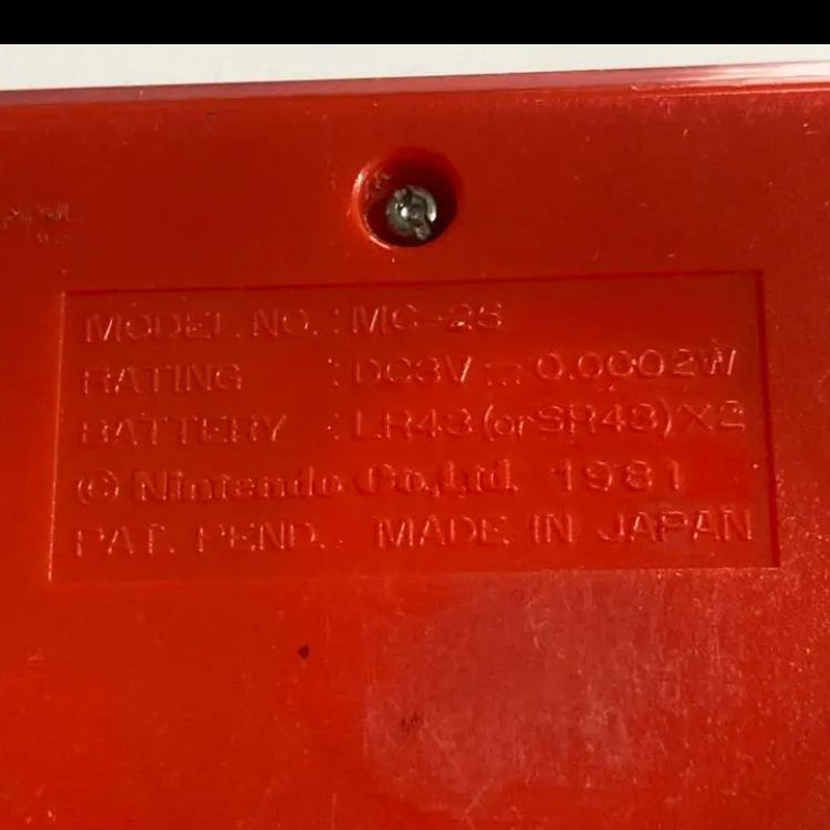【1981年製】GAME&WATCH MICKEY MOUSE 1981年製】GAME&WATCH MICKEY MOUSE Nintendo - メルカリ