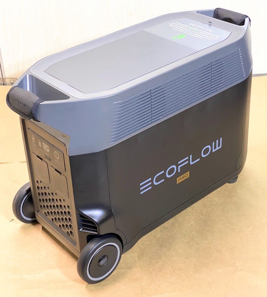 美品】EcoFlow DELTA Pro 大容量 ポータブル電源 3,600Wh 瞬間出力 