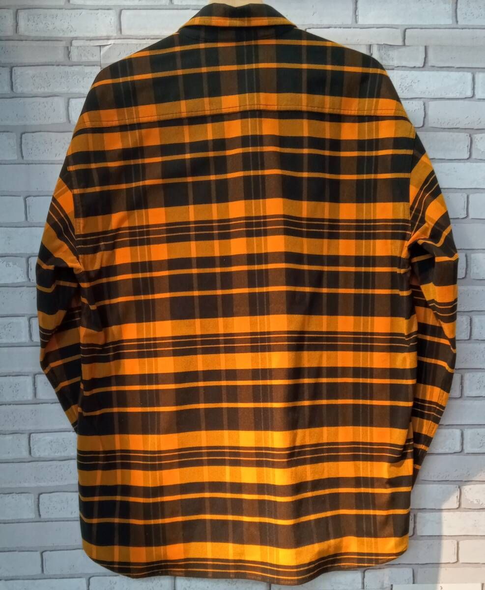 THE NORTH FACE ザ ノース フェイス NR62031 ストレッチ フランネル シャツ ヘリテージマンダリン サイズXL以上 オレンジ アウトドア