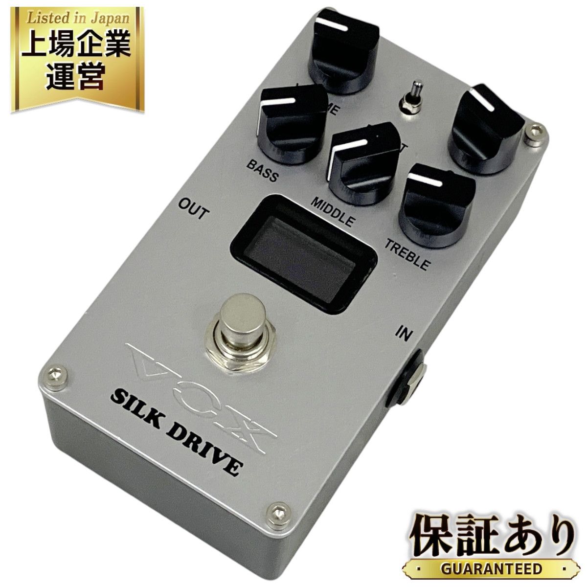 VOX SILK DRIVE 物足りない ギターエフェクター