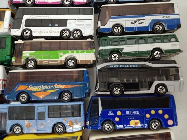 トミカ バス まとめ売り ミニカー 本体のみ 中古 ポケモンバス