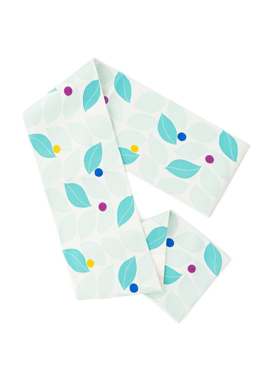 平和屋本店□極上 京都西陣・想屋謹製 全通柄 京袋帯 モール 草花文