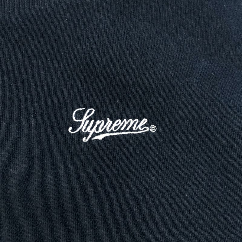 中古】Supreme piping sweat shirt L ネイビー シュプリーム[10  