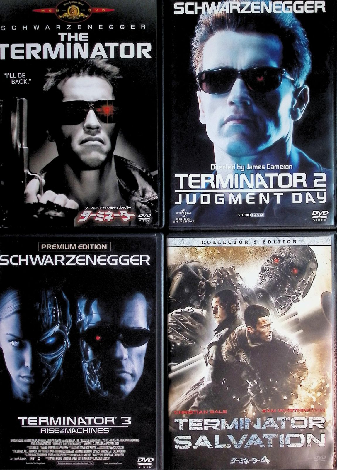 ターミネーター4 コレクターズ・エディション : 4作品セット DVD Blu