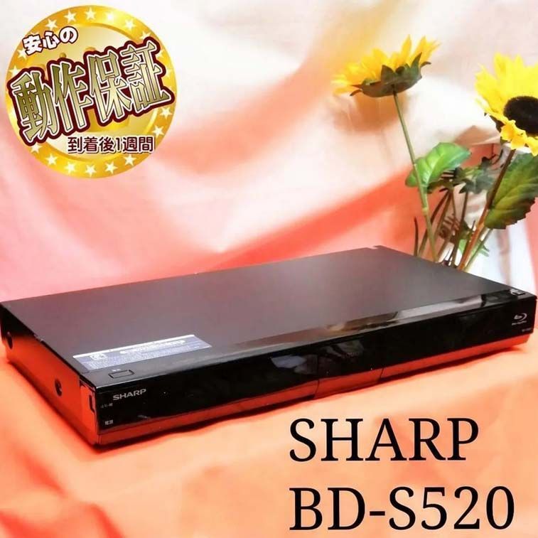 テレビ・映像機器 ☆フルハイビジョン画質で、たっぷり録れる☆BD-S520