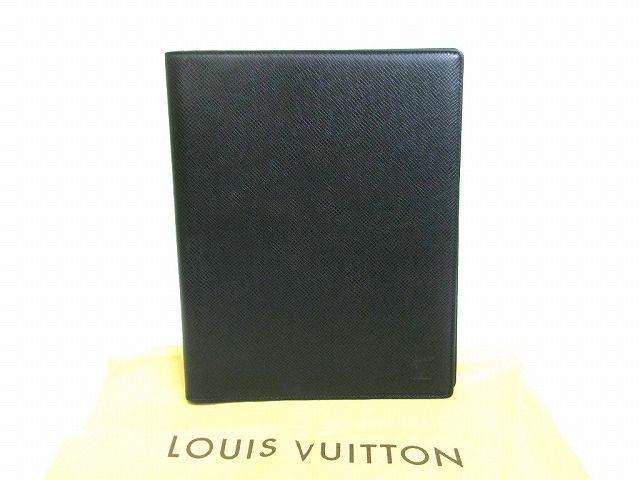 ルイヴィトン LOUIS VUITTON タイガ アジェンダ ビューロー A5 ノートカバー ブックカバー 手帳カバー メンズ