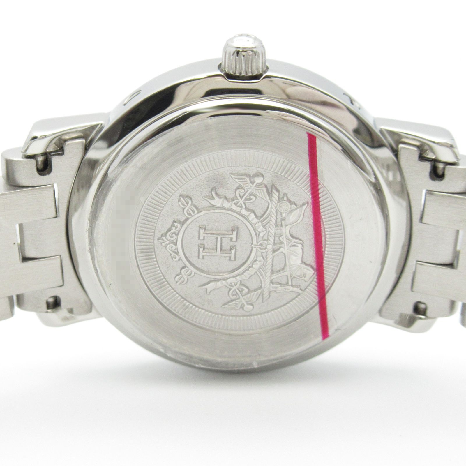 エルメス HERMES 腕時計 クリッパー CL4.220 アイボリー GP（ゴールド  