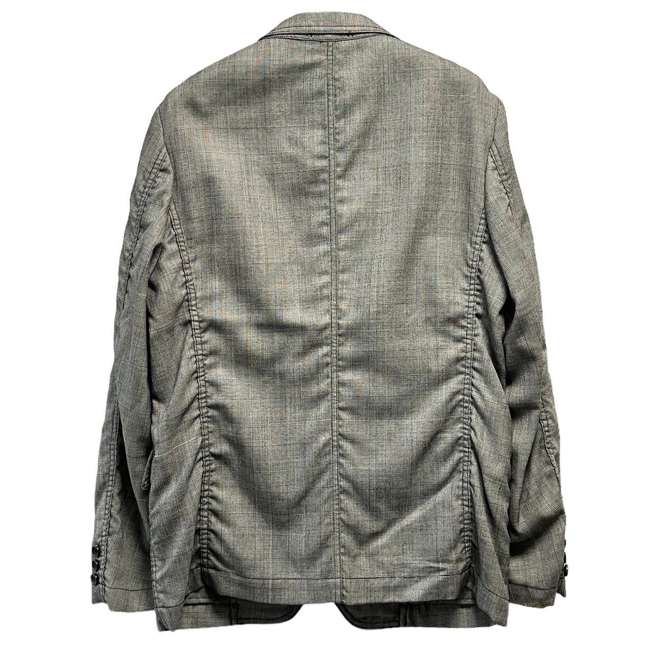 COMME des GARCONS コムデギャルソンオム 08AW グレンチェックパッカ 